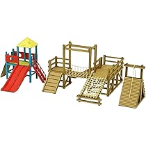 Amazon.com: Sankei Papercraft Athletic Playground Equipment