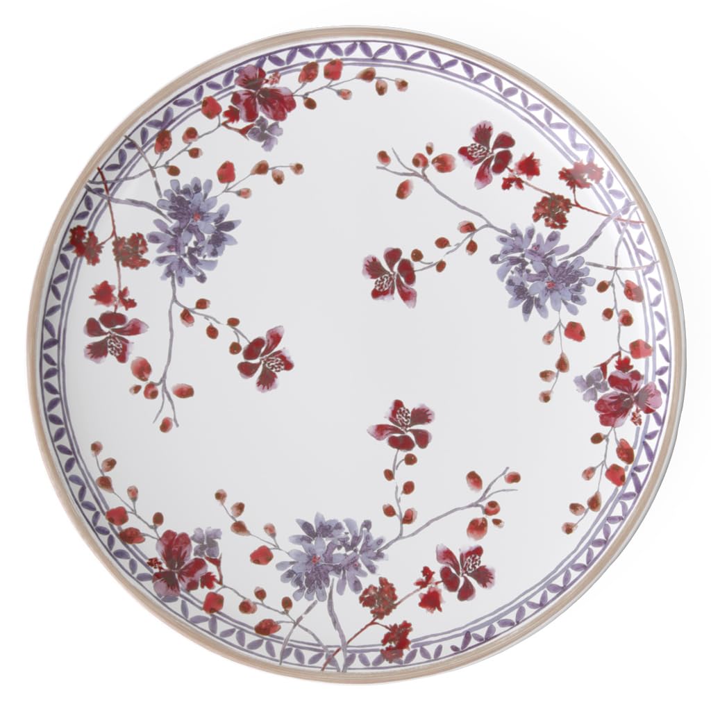 Villeroy & Boch Artesano Provençal Lavender Pizza Plate, 32 cm, Premium Porcelain, White/Multicoloured