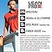 Labrada Nutrition Lean Pro 8, Super Premium Protein Powder with Whey Isolate & Casein for All-Day Lean Muscle Support, Strawberry, 2.2 Pound
