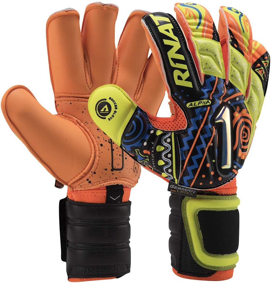 Rinat Soccer Goalkeeper Glove Uno Alpha Pro Training (NO Finger Protection) Free Customization & Pin