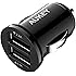 Aukey CC-S1 4.8A Dual Port USB Car Charger - Black