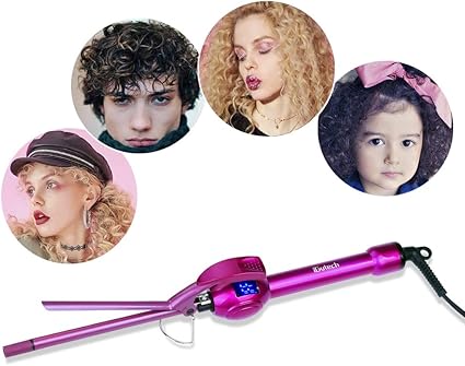 Igutech Curling Tongs Super Tourmaline Ceramic Barrel Curling