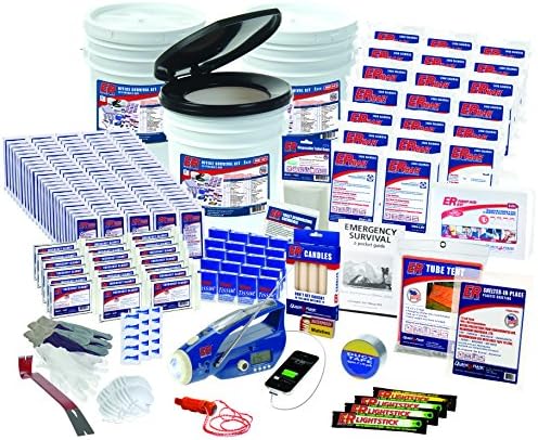 ER Emergency Ready 5 Person Ultimate Deluxe Survival Kit, SK5R