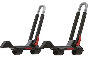 Yakima JayLow J-Cradle Rooftop Kayak Mount for 1 or 2 Kayaks – Car Roof Rack Carrier for Round, Square, Factory or Aerodynamic Crossbars, Holds 1 Boat Up to 80 Pounds or 2 Boats Up to 110 Pounds Total