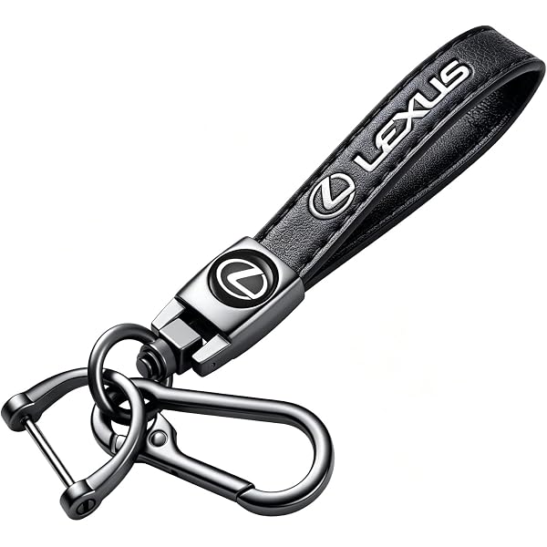 Amazon.com: PARKTREE Lianxiaw Genuine leather Car Keychain set for