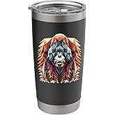 Geometric Art Orangutan Orangutans Stainless Steel Insulated Tumbler