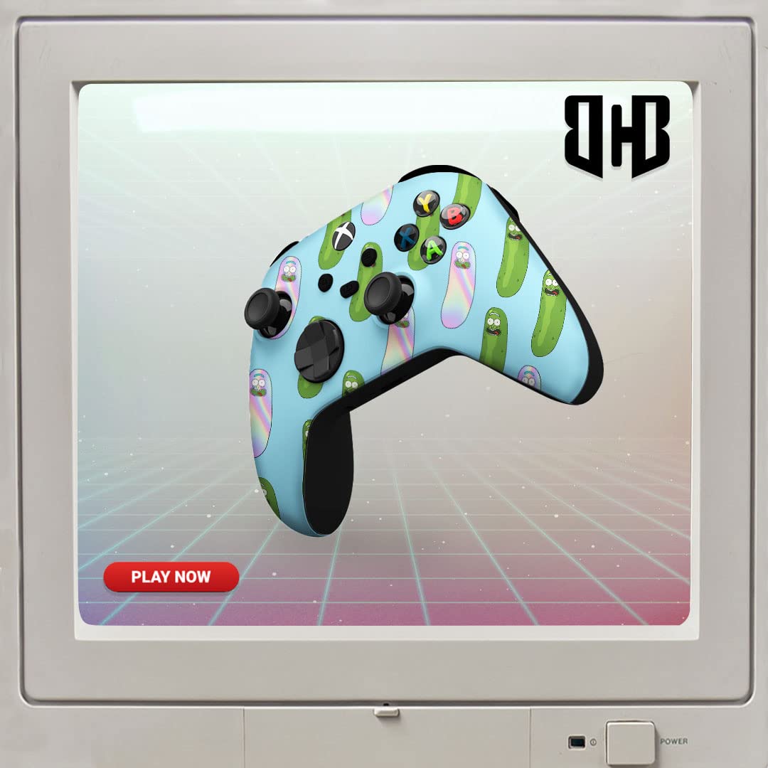 BABY CUDDLE BOX Customised Wireless Controller for Xbox by BCB. Original Xbox Controller Compatible with Xbox One/Series X & S Console. Customized with Water Transfer Printing (Not a Skin)