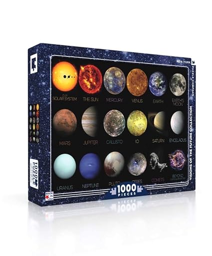 Amazoncom New York Puzzle Company Nasa The Solar System
