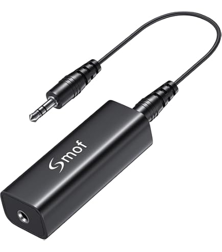 Ground Loop Noise Isolator, Ground Loop Isolator Noise Filter Met 3,5 Mm Audiokabel, Ground Loop Noise Isolator Voor Autoradio/thuisstereosysteem