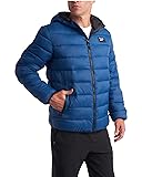 Reebok Men's Jacket – Lightweight Hooded Quilted
