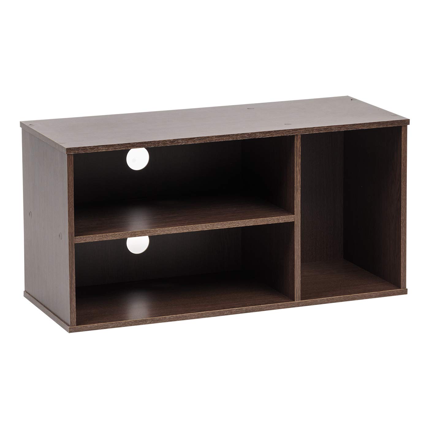 IRIS USA, MDB-3SBO, Modular TV Stand Box, Brown Oak, 1 Pack