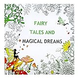 Fun Adult Coloring Book Designs Stress Relief Coloring Book Lost Ocean/Secret Garden (fairy tales and magical dreams)