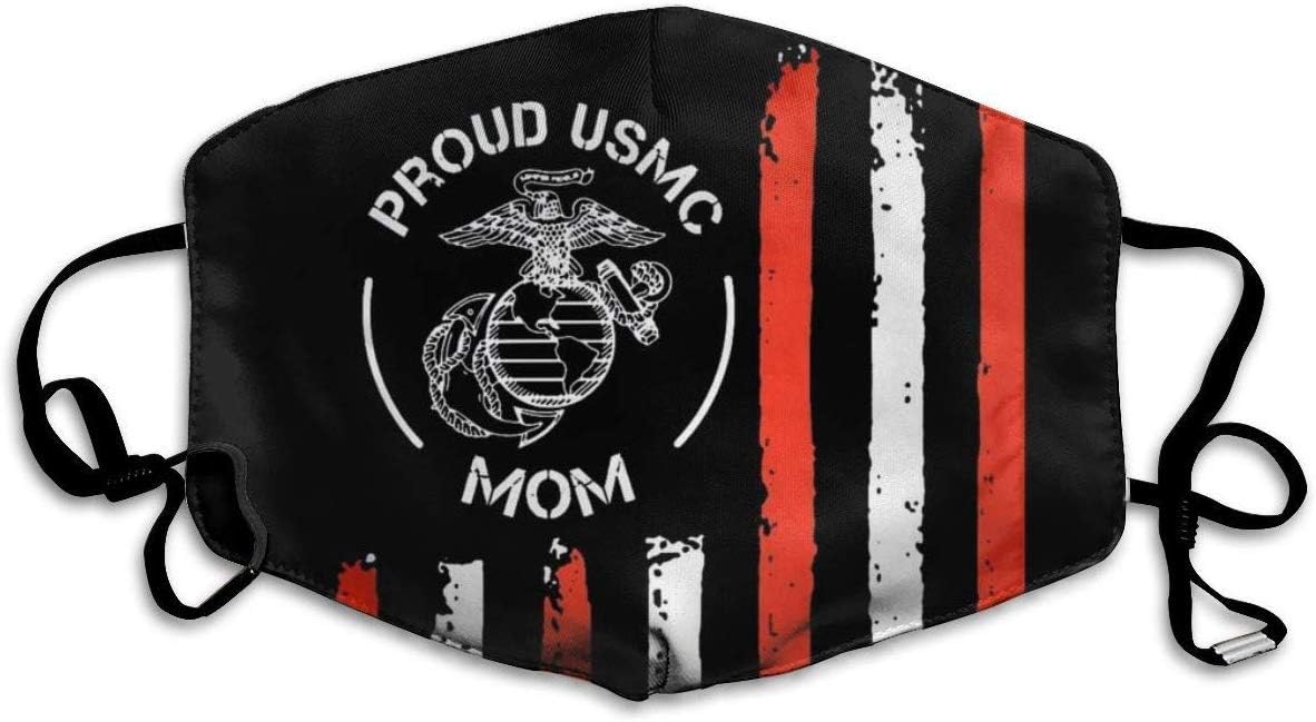 Anti Dust Mask American Flag Proud USMC Anti Pollution Washable Reusable Mouth Masks