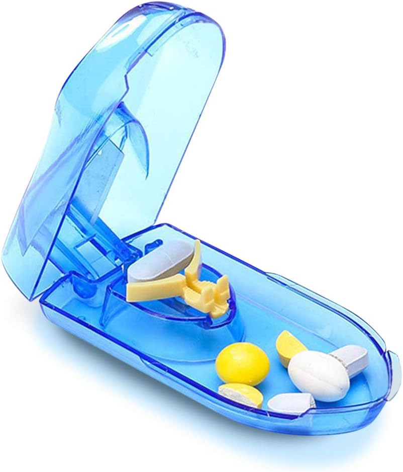 Pill Cutter, Easily Crush Medicine Tablets and Vitamins