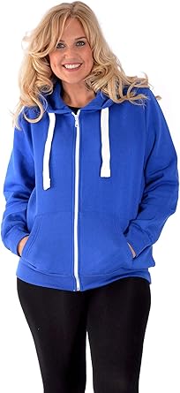 royal blue hoodie women's