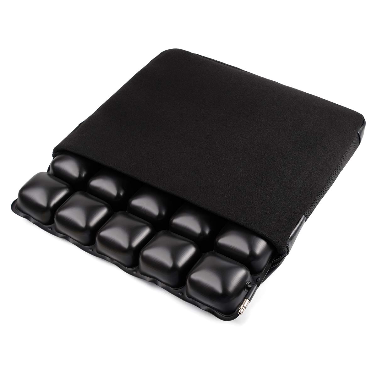 Auzkong Air Seat Cushion Comfort Seat Cushion Inflatable Pressure Relief Cushion for Office Chair, Wheelchair, Cars, Home Living and Back Pain Support 18" x 16"