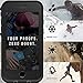 LifeProof FRĒ Series Waterproof Case for iPhone 7 (ONLY) - Retail Packaging - TWILIGHTS Edge (Grape RIOT/Plum Haze/Light Teal Blue)