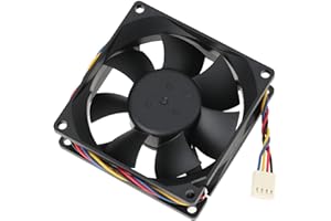 SING F LTD 4-Pin Desktop Heatsink Cooling Fan FA08025M12LPA 80x80x25mm Compatible with HP Pavilion 500-023w 570-p020 Desktop 
