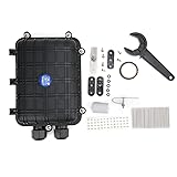 Fiber Termination Box, 1 in 1 Out Horizontal Fiber