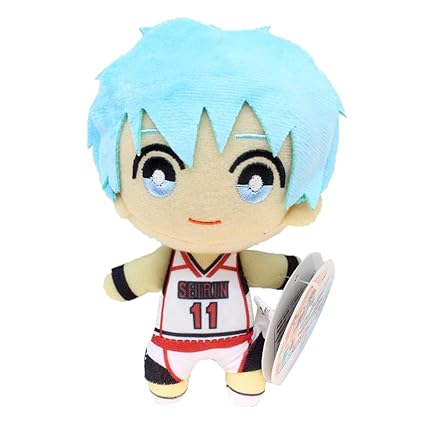 tiddy Kurokos Basketball Plush Toy Doll, Plush Toy Pendant, Backpack Pendant, Best Gift Collection Toy 15cm( Kuroko Tetsuya)