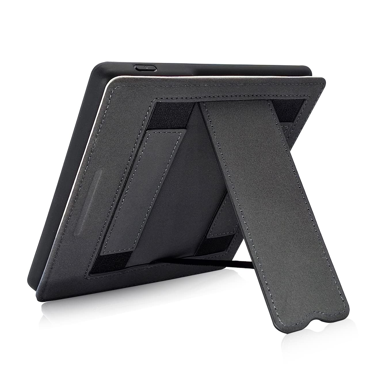 Stand Soft Case for 7 Inch Kindle Oasis (10th Generation, 2019 Release and 9th Generation, 2017 Release) with Double Hand Strap/Auto Sleep & Wake/Magnetic Closure (Jungle Flower)