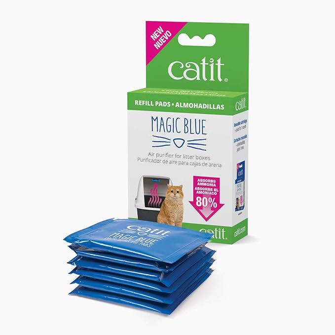 catit magic blue litter box