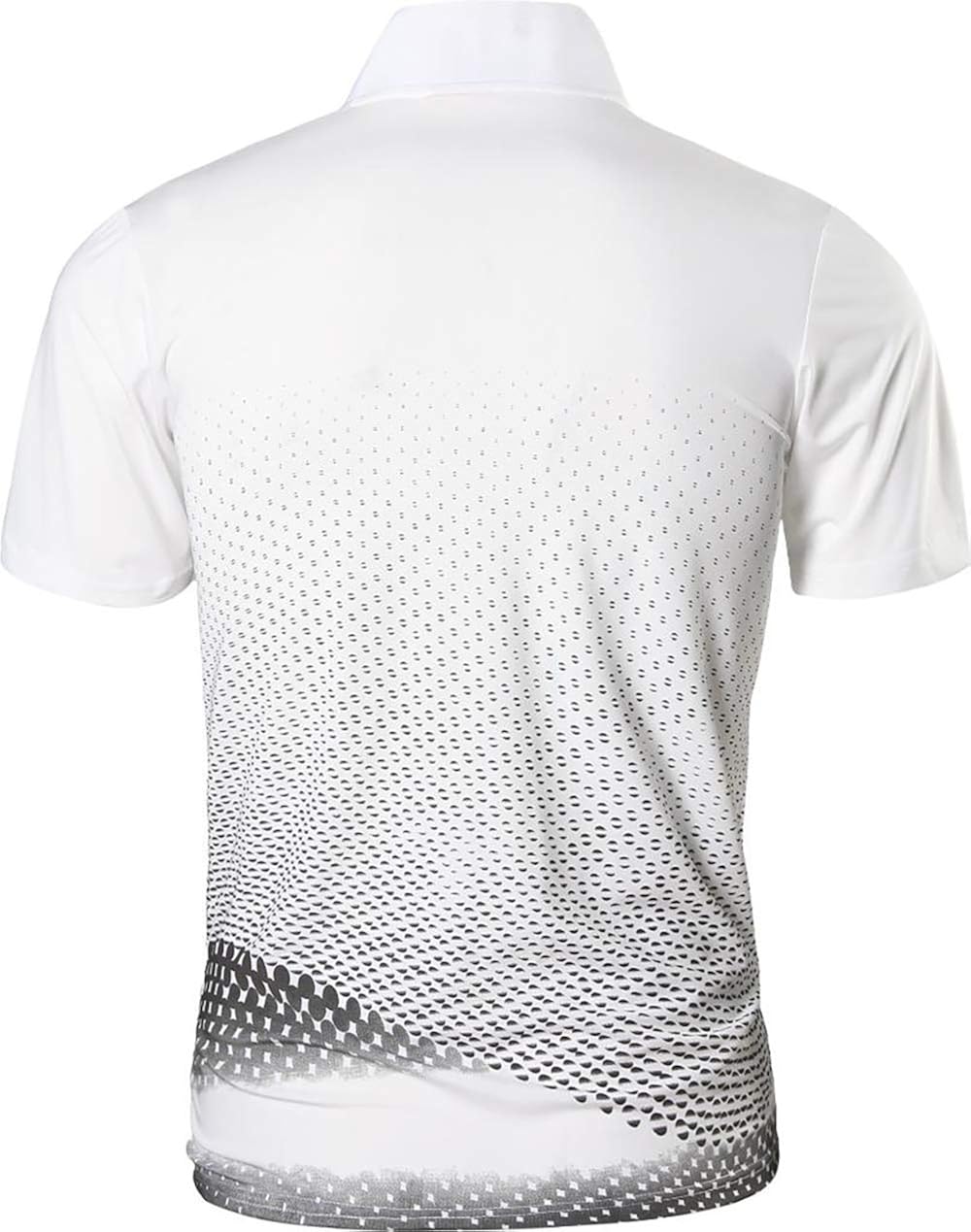 GEEK LIGHTING Mens Polo Shirt Quick-Dry High Moisture Wicking Short Sleeve Sports Golf Tennis T-Shirt at  Men’s Clothing store