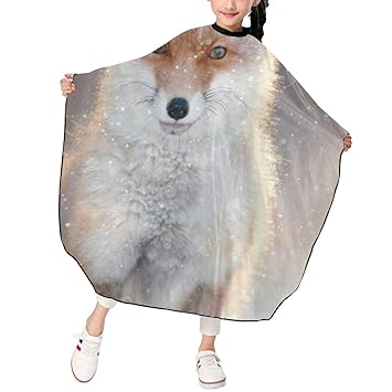 Amazon Com Pretty Red Fox Kids Haircut Salon Cape Professional