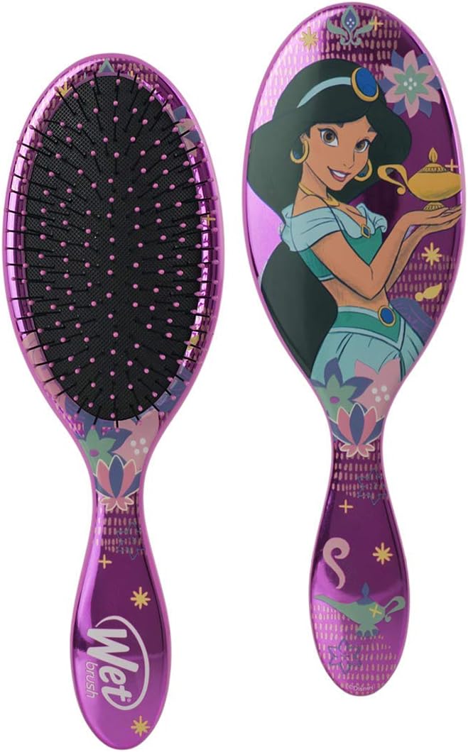 Wet Brush Original Detangler Princess Wholehearted Brush - Jasmine Dark Pink By For Unisex - 1 Pc Hair Brush