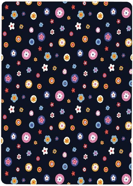 Amazon 3d壁 ビニールの壁 ステッカー ダークブルー カラフルなシンプルな落書きデイジーの花のサークルでかわいい女の子の部屋保育園の装飾 多色30x40cm 景色 森林と小道 森林浴 新緑 散歩道 目の保養 癒し 気分転換 建築用壁紙 耐候性塗料 ウォールステッカー