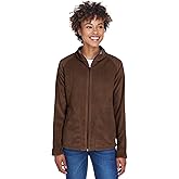 Team 365 Ladies' Campus Microfleece Jacket L SPORT DARK BROWN