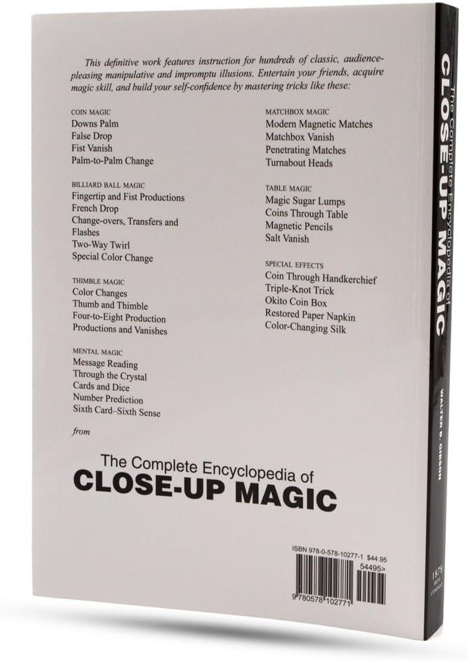 The Complete Encyclopedia of Close-Up Magic: Amazon.es: Juguetes y juegos
