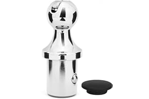 BZVQLO 60601 Puck System Gooseneck Hitch Ball, 2-5/16-Inch Gooseneck Ball, Fits 2013-2025 Dodge RAM 2500 3500, 30,000 lbs