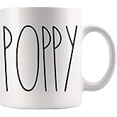 Poppy Mug Gifts for Christmas/Birthday/Mother's Day/Father's Day - Family Coffee Mug for the Best Poppy Ever - 11oz