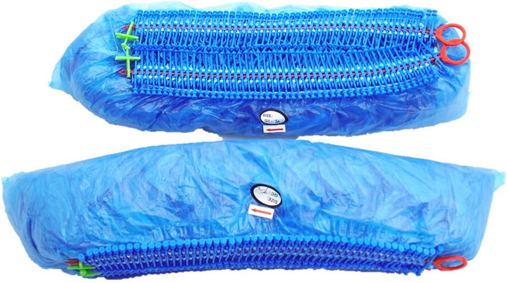 Shoe Cover Continuous/Foot Pull/Drag Type Automatic Machine, Dispenser Special Thick CPE -100 / Bag