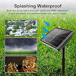2-Pack Each 72FT 200LED Solar String Lights