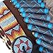 Boho Basics Native American Indian Inspired Feather Headdress, Blue, Size Medium