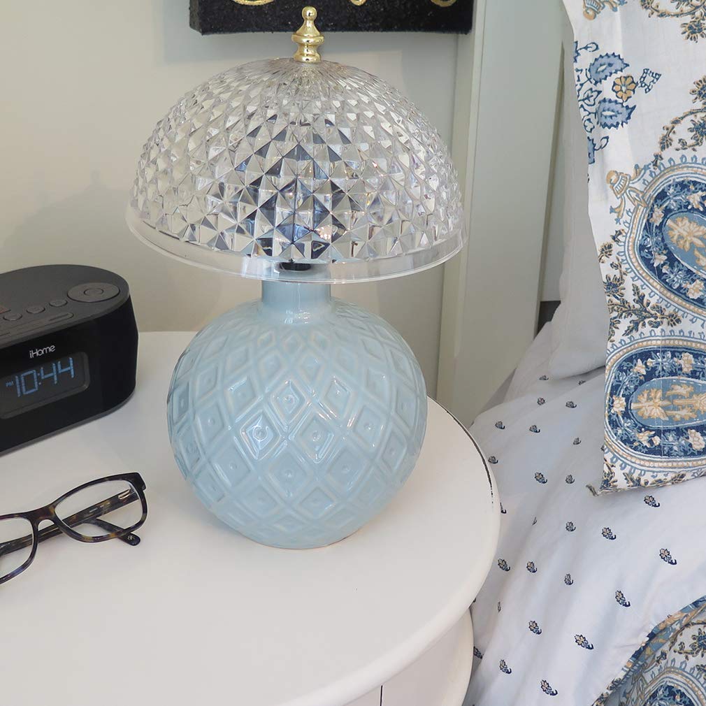 Evelots Ceiling Clipon Light Bulb ShadeLampDomeDiamond CutAcrylicSet/2 Buy Online in UAE