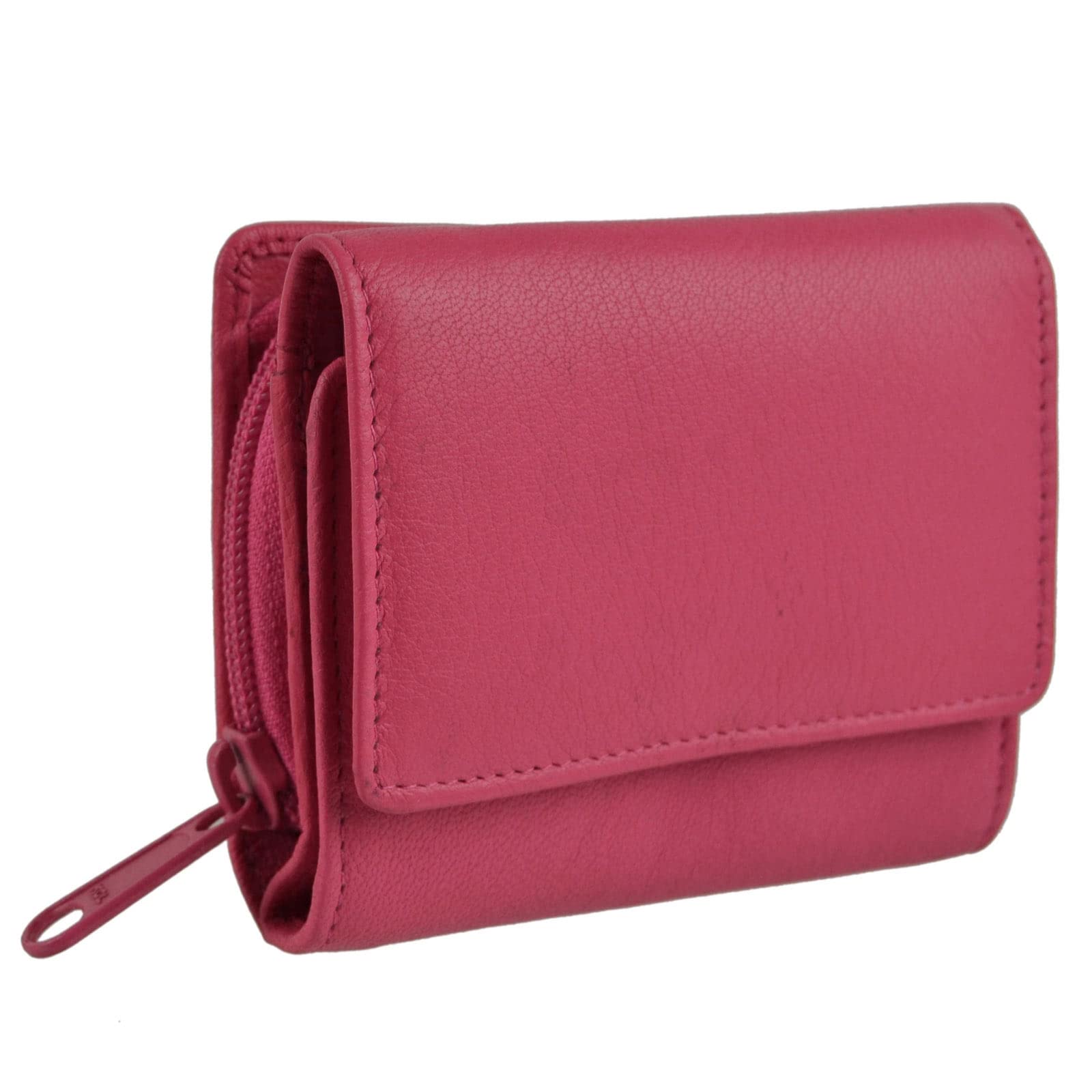 Golunski Leather Ladies Small Compact Zip-Around Purse/Wallet