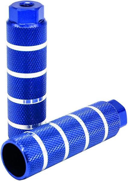 blue bmx pegs