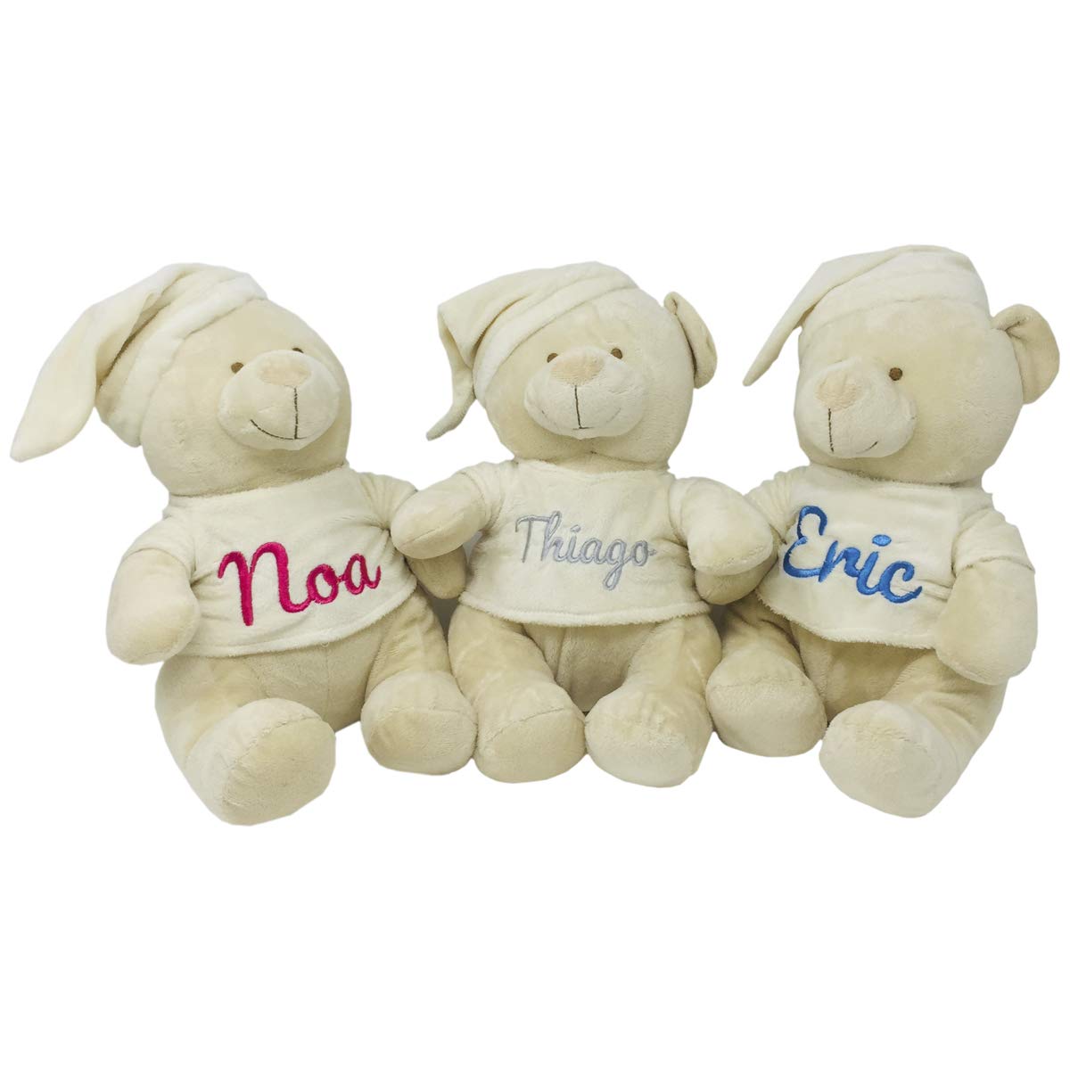 peluche con nombre bebe