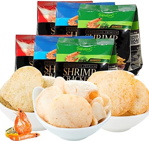 印尼进口啪啪通papatonk传统虾片40g/包 薯片膨化休闲零食品小吃