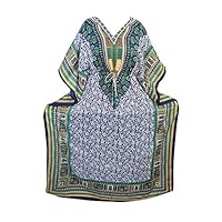 Mogul Womens Caftan Dress Dashiki Tribal Printed Plus Size Kimono Kaftan Cover Up