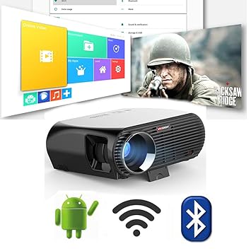 Link Co Android Inteligente Proyector Inalámbrico WiFi 1080p ...