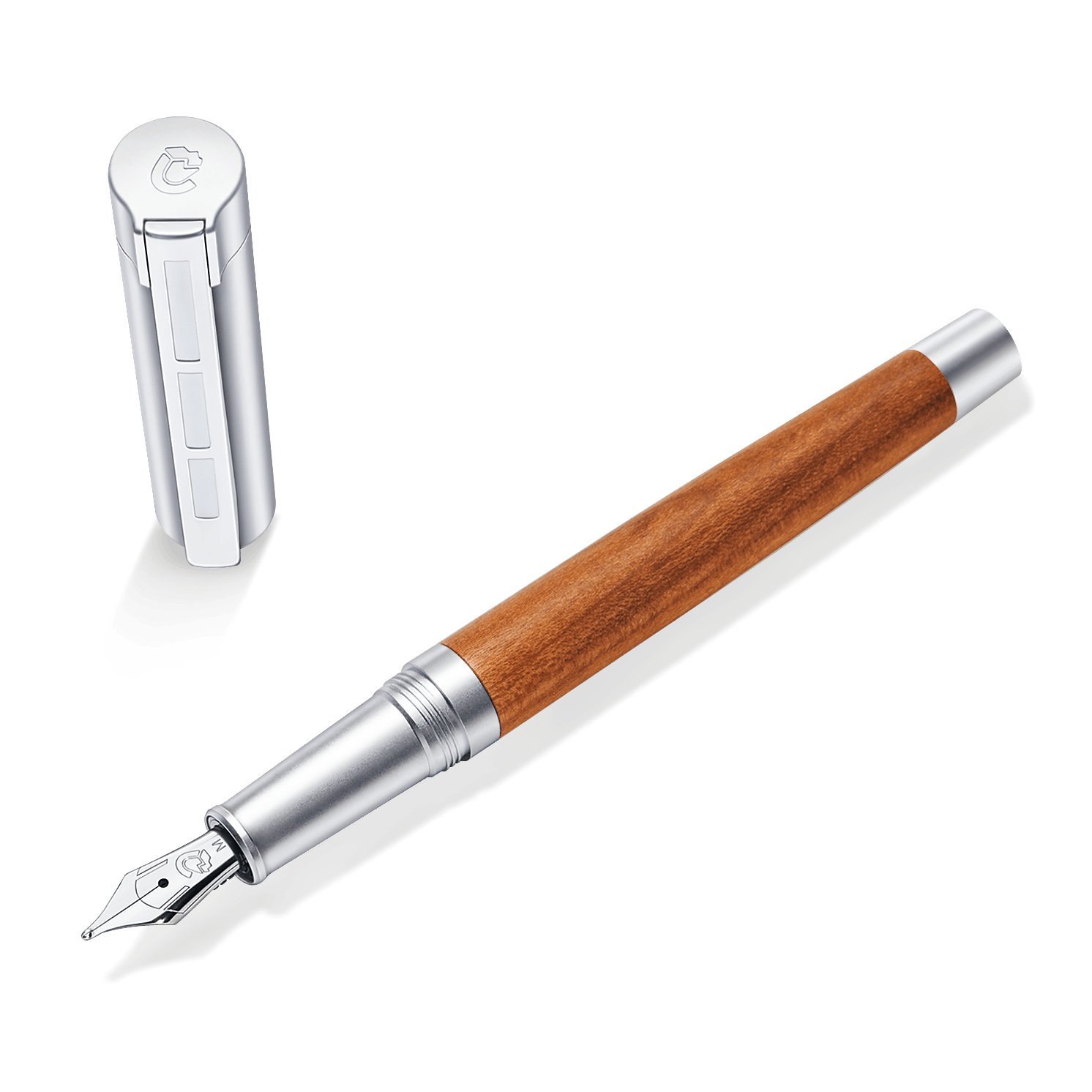 STAEDTLER Premium Lignum Medium Tip Fountain Pen Plum Amazon.co.uk