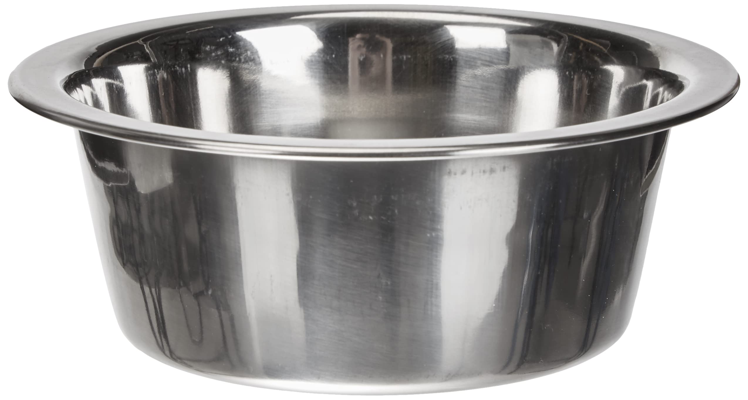 Croci DOS - Stainless steel dog bowl, capacity 0,5L, hygienic and durable, container for food and water, dishwasher safe, diameter 13cm