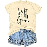 If The Stars were Made to Worship T Shirt for Women Vintage Jesus Christian Religious Tee Outdoor Short Sleeve Tops