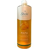 Shelo Nabel Papa Shampoo, Strengthening Hair Treatment with Potato Extract, Linseed and Calendula, 32 fl oz