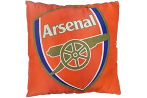 CHARACTER WORLD Arsenal Heat Transfer Fc Football Printed Cushion Official