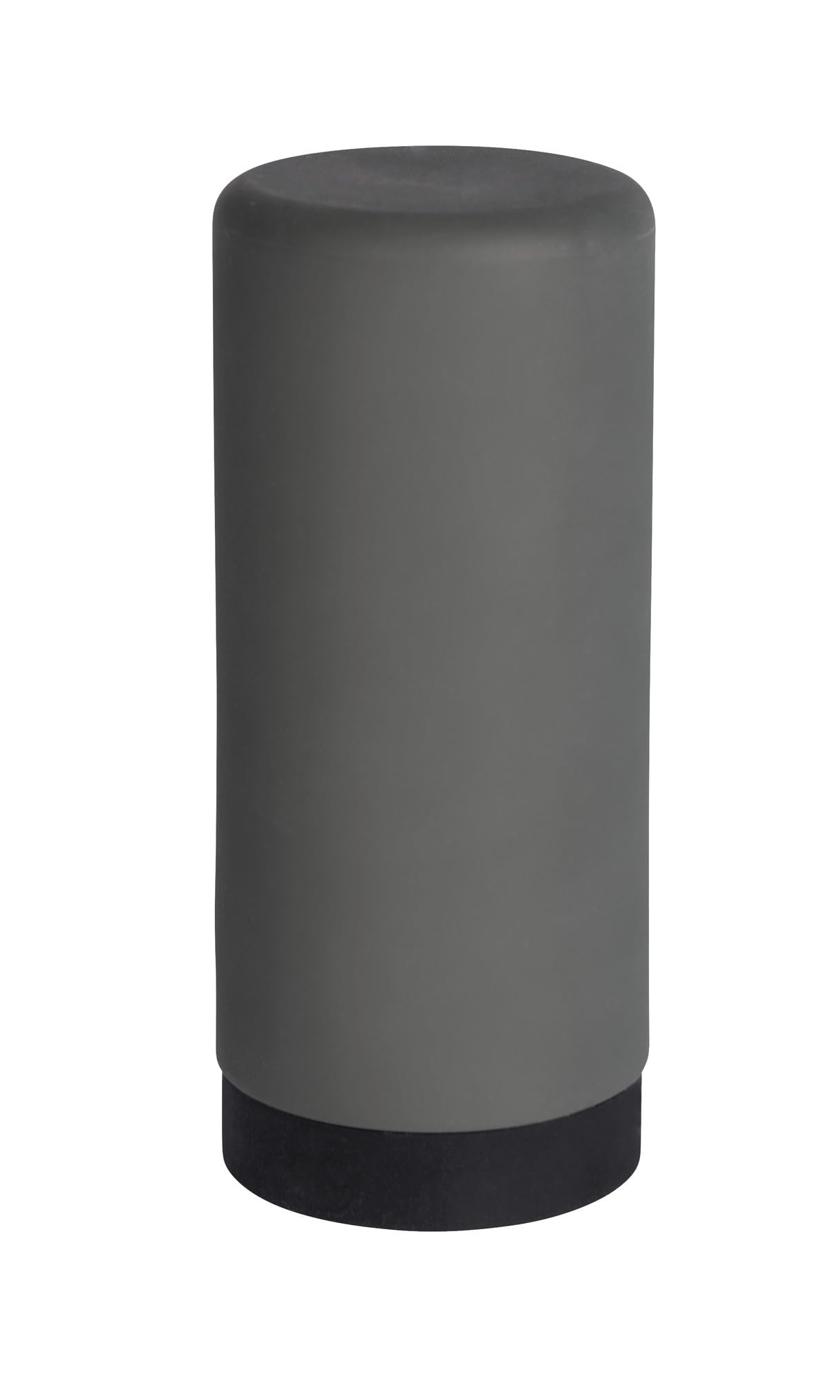 WENKO Dispensador Easy Squeez-e gris, Silicone, Grey/Black, 14 x 6 x 6 cm